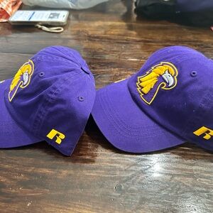 Russell Athletic Purple Cap with Embroidered Logo